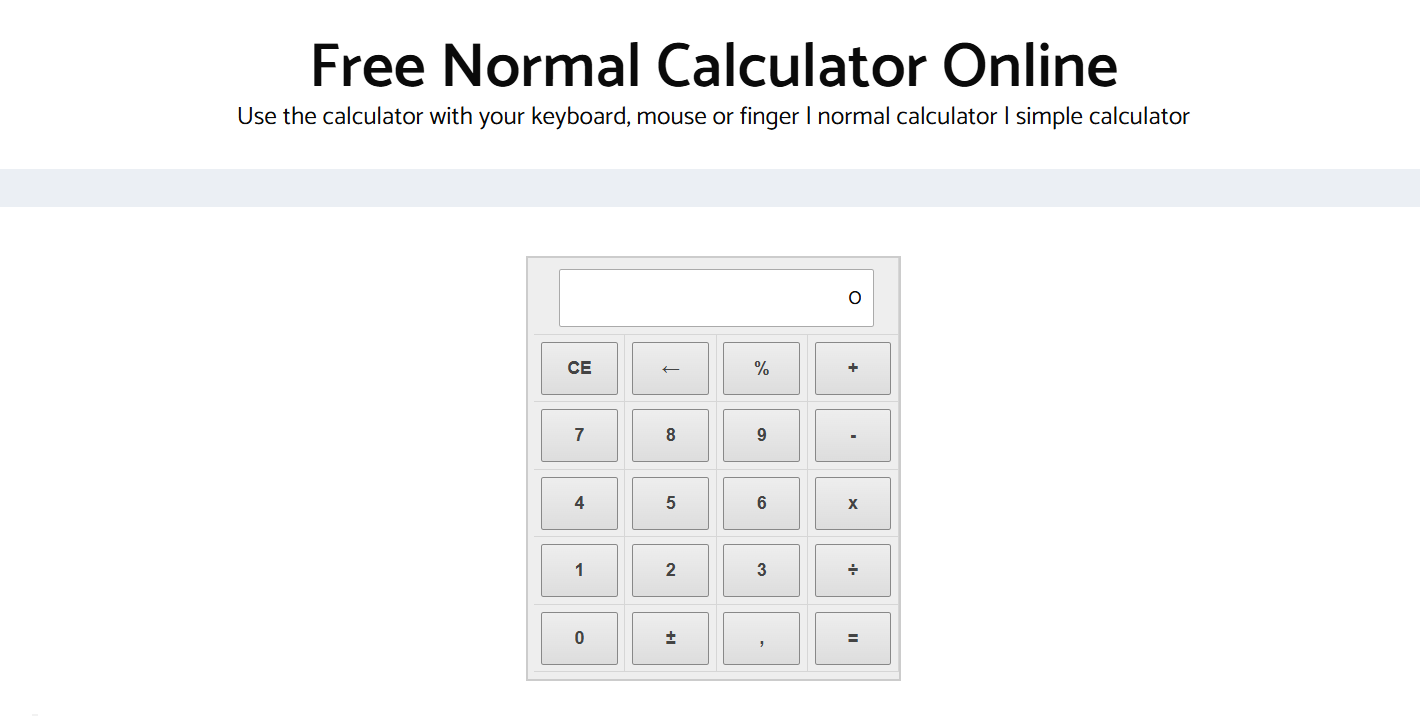 How Accurate Is NormalCalculator Online