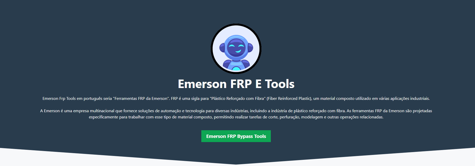 What Is Emerson FRP E Tools